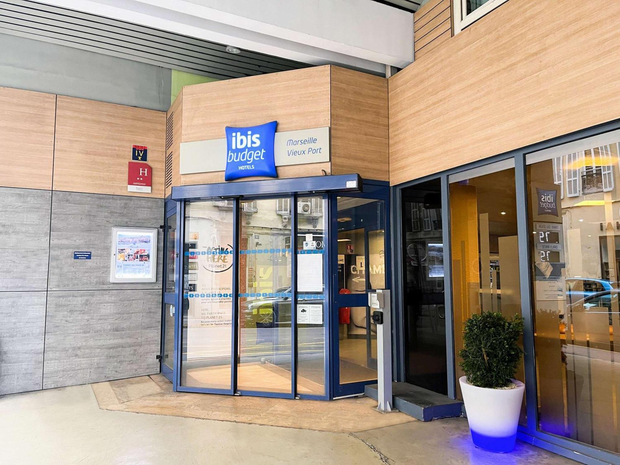 Ibis Budget Marseille Vieux Port Esterno foto